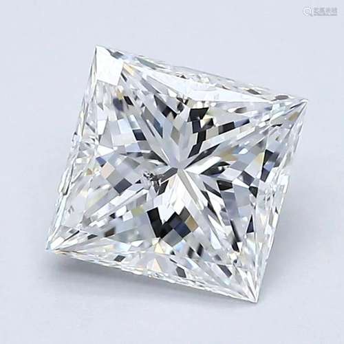 Loose Diamond - PRINCESS 1.5 CT SI2 VG E