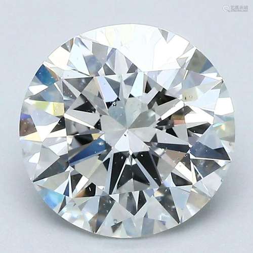 Loose Diamond - Round 3 CT SI2 EX F