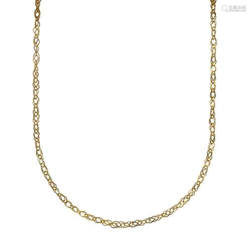 14K Yellow Gold 30'' Link Necklace