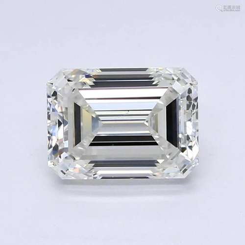 Loose Diamond - EMERALD 2.21 CT VS1 VG I