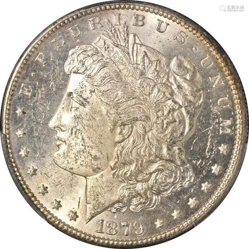 1879-S Rev 78 Morgan Silver Dollar PCGS MS61 Nice Eye Appeal...