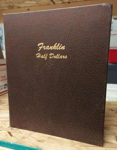 DANSCO ALBUM 7165 FRANKLIN HALF DOLLARS USED - 3 PAGES - NO ...