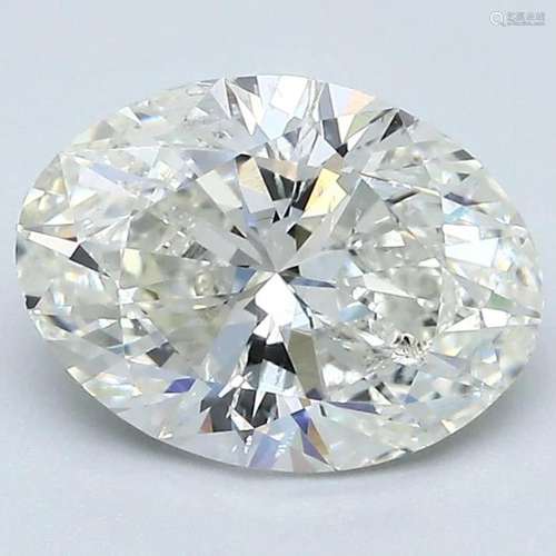 Loose Diamond - OVAL 2 CT SI2 J