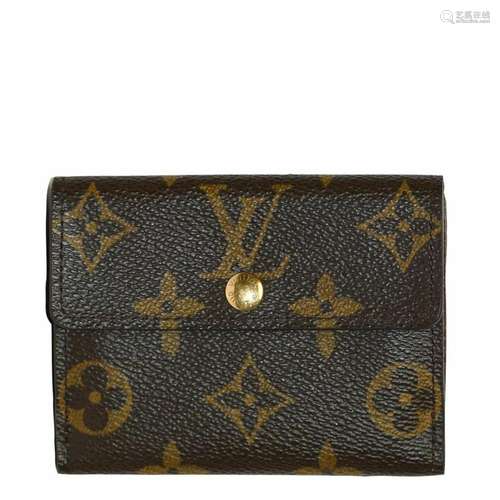 Louis Vuitton Monogram Coated Canvas Double-Sided Business C...