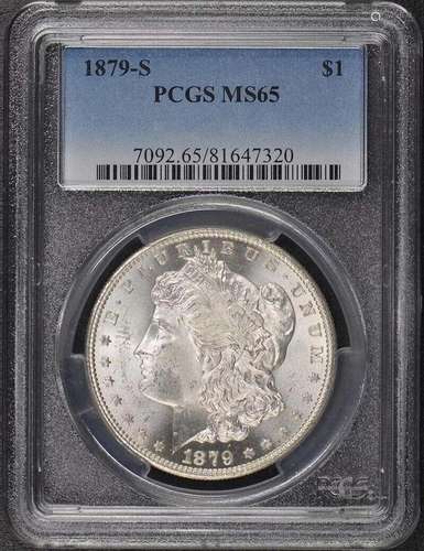 1879-S $1 Morgan Dollar PCGS MS65