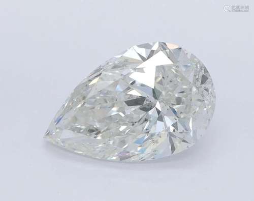 Loose Diamond - PEAR 3.02 CT SI2 EX G