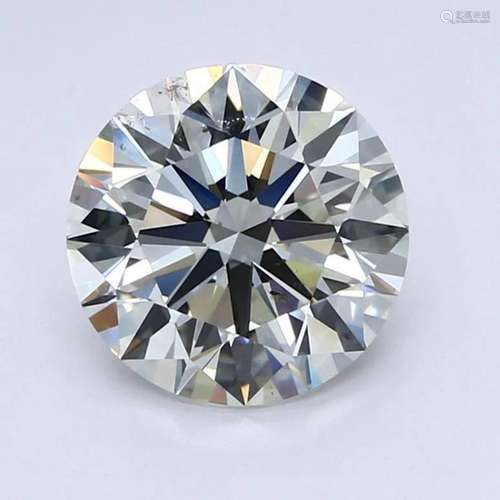 Loose Diamond - Round 2.41 CT SI1 EX K