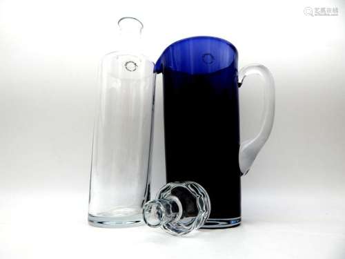 Water Bottle and Jug (2) - Glass