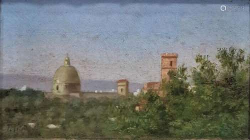 Filiberto Petiti (1845-1924) - Paesaggio