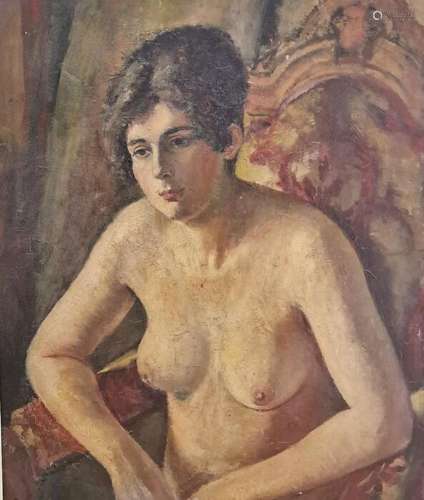 Scuola europea, XIX-XX - Nudo di donna