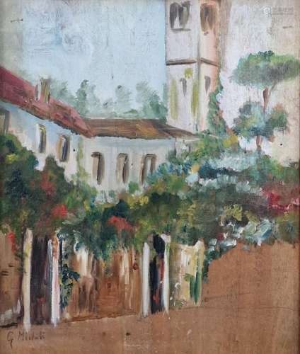 Guglielmo Micheli (1866-1926) - Paesaggio