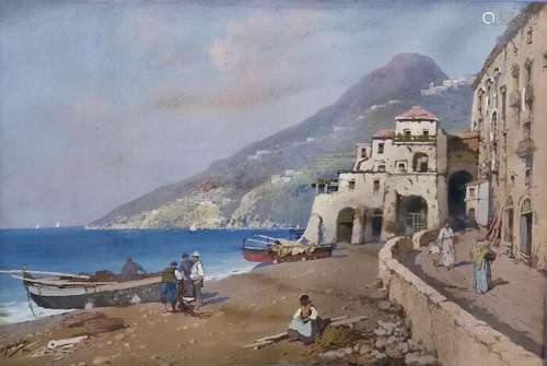 Scuola Italiana, XIX-XX - Atrani