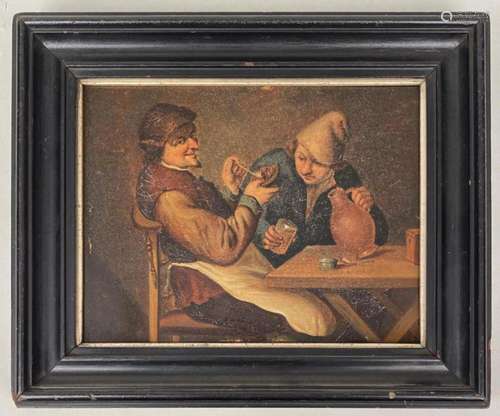 Small O/T Dutch Tavern Scene