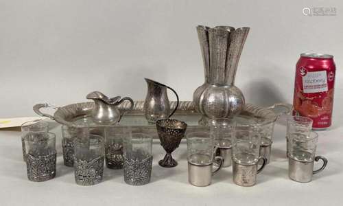 Estate Group Ten 800/835 Silver Items