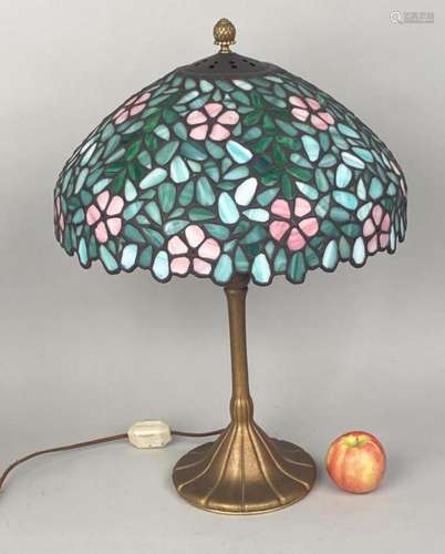 Signed Tiffany Studios Table Lamp