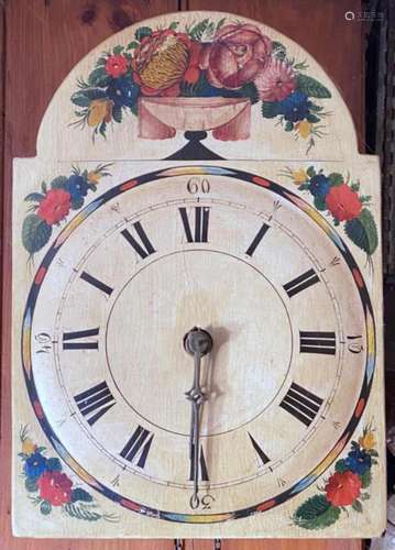 Continental Wag On Wall Clock, 19th Century