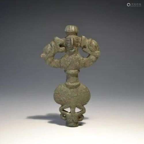 Ancient Luristan Standard Finial Masters Of The Animals