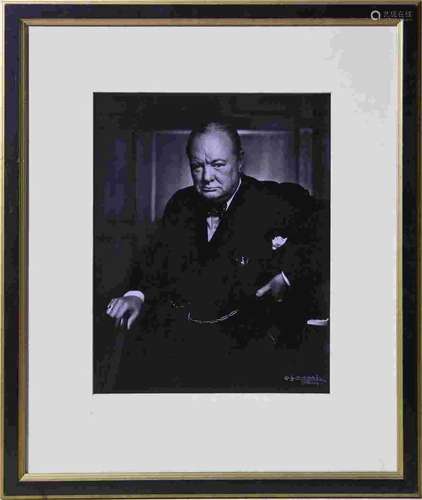 Yousuf Karsh (1908-2002), Churchill, Photograph, In The Styl...