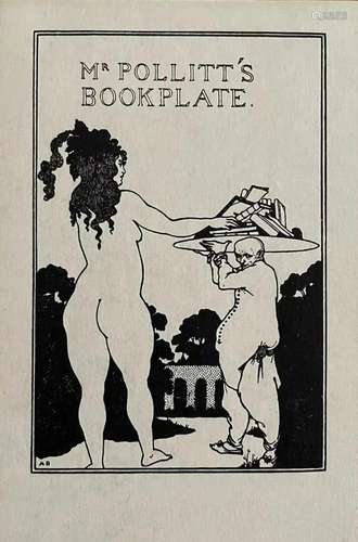 Aubrey Beardsley (1872-1898), Woodblock Print, In The Style ...