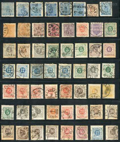 Twelve stock books containing foreign stamps, mint and used,...