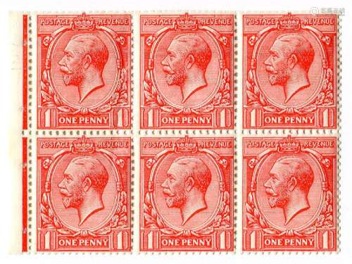 A collection of Great Britain stamps in stock book, quantiti...