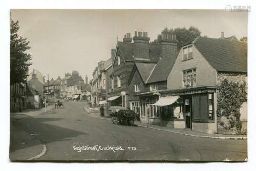A collection of approximately 63 postcards of Cuckfield and ...