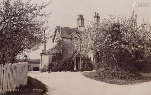 A collection of 45 postcards of Slinfold, West Sussex, inclu...