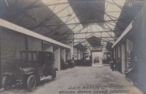 Two photographic postcards titled 'J.C.H. Martin Ltd, Beacon...