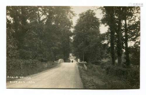 A collection of approximately 58 postcards of Berkshire and ...