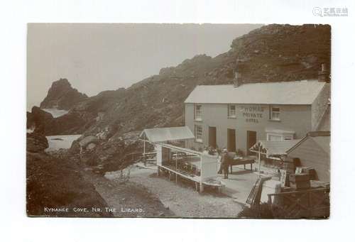 A collection of approximately 40 postcards of Cornwall, incl...