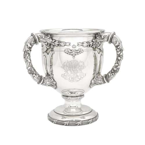 AN AMERICAN STERLING SILVER LOVING CUP by Theodore B. Starr,...
