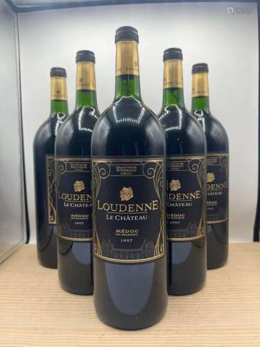 1997 Chateau Loudenne - Medoc Cru Bourgeois - 6 Magnums (1.5...
