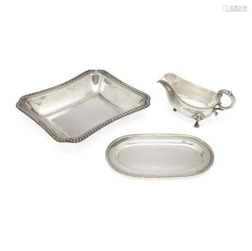 THREE MEXICAN STERLING SILVER DINING ARTICLES by Sanborns, M...