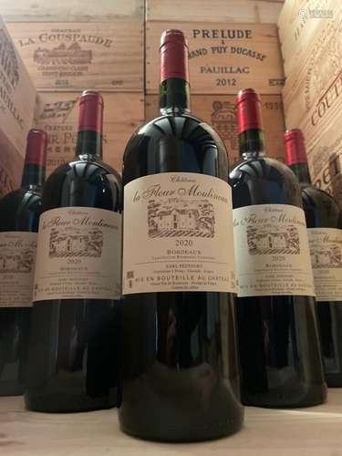 2020 Château La Fleur Moulineau - Bordeaux - 6 Magnums (1.5L...