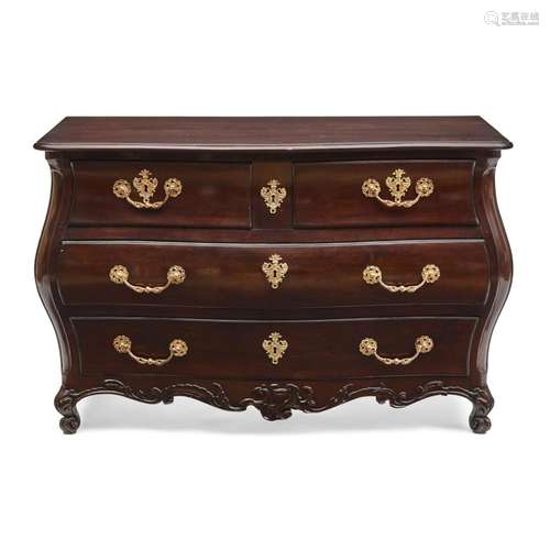 A LOUIS XV FRUITWOOD COMMODEBurgundy, 18th century and later