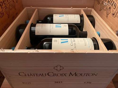 2015 Château Croix Mouton - Bordeaux - 6 Magnums (1.5L)