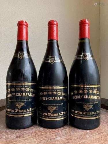 2017 Domaine Camus - Gevrey Chambertin - 3 Magnums (1.5L)