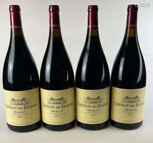 2011 Morgon - Château des Jacques - Beaujolais - 4 Magnums (...