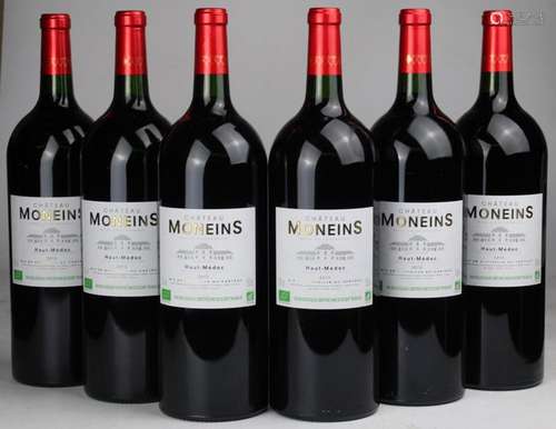 2013 Château Moneins - Haut-Médoc - 6 Magnums (1.5L)