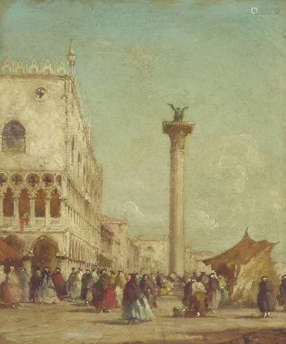 Manner of Francesco Guardi Riva degli Schiavoni, Venice 12 x...