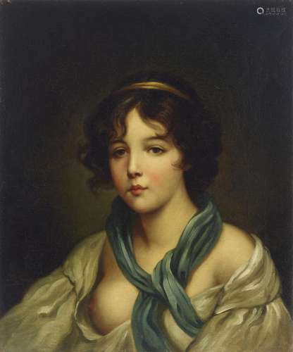 Follower of Jean Baptiste Greuze (Tournus 1725-1805 Paris) A...