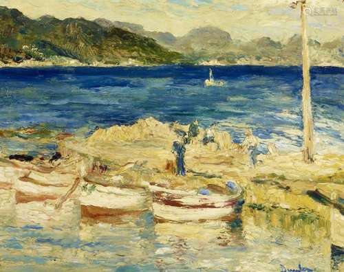 Ronald Ossory Dunlop (British, 1894-1975) The Port, St. Trop...