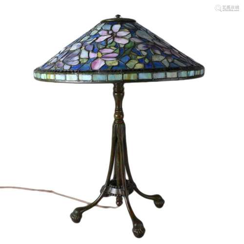 Tiffany Studios Clematis Lamp