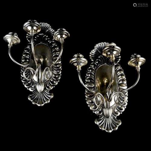 Pair of Neoclassical Style Sconces