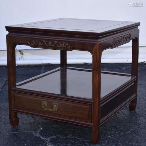 Pair of Chinese End Tables