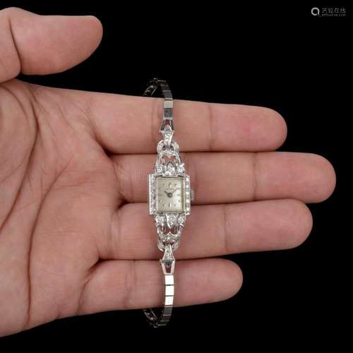 Diamond and 14K Watch