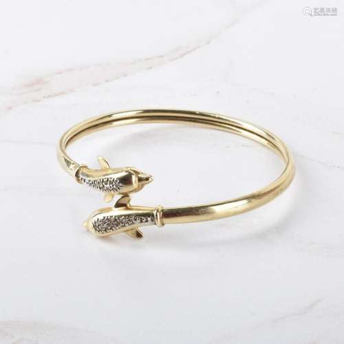 14K Bangle