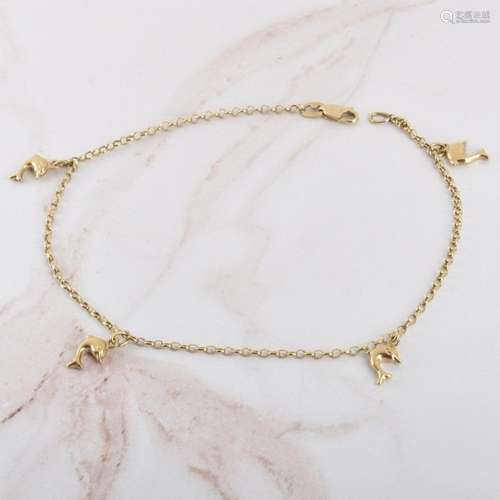 14K Anklet