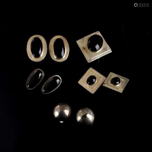 Nine Sterling Silver Jewelry Items