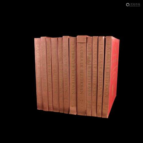 12 Vol, Los Obra de Beethoven Edition 1970 Vinyl